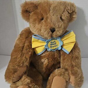 Vermont Teddy Bear "Get Well Soon" bear.